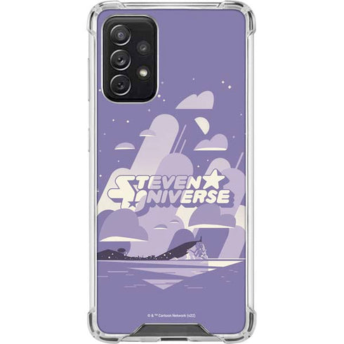 Cartoon Network Steven Universe Purple Steven Universe Galaxy A72 5G Clear Case